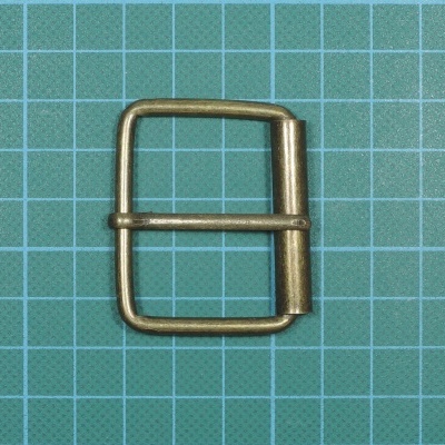 Fivela de Rolo Rectangular com Fuzilhão 4cm