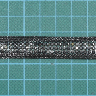 Fita Termocolante com Correntes e Pedras 15mm