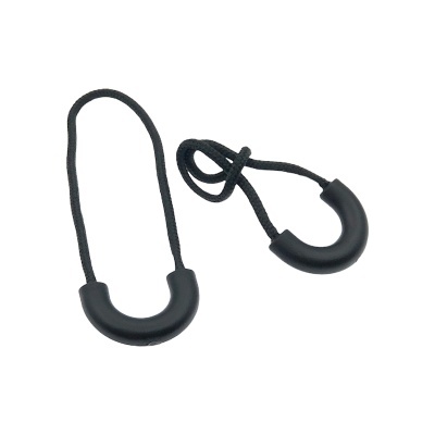 Patilha Cordão e Plástico 11mm Preto