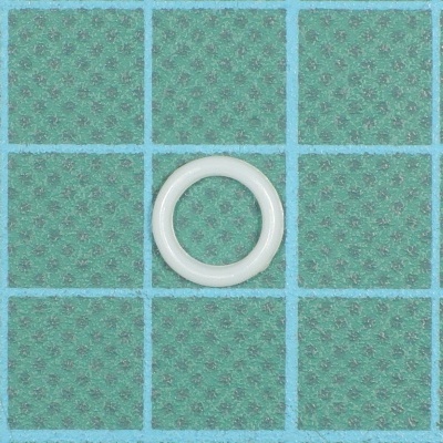 Argola Plástica Fechada 6mm/9mm