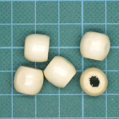 Bola Madeira 11mm c/Furo largo