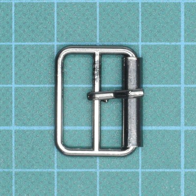 Fivela De Rolo Rectangular com Fuzilhão 2cm