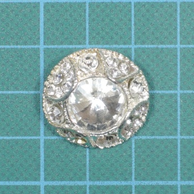 Pregadeira Metálica Redondo com Pedras 23mm