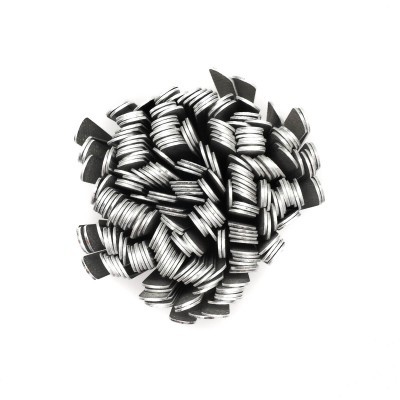 Vareta Clip Alumínio para Suporte Nasal de Máscaras Cirúrgicas e Comunitárias 90x5x0,6mm