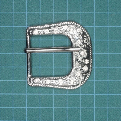 Fivela Metálica com Fusilhão 5x4,8cm