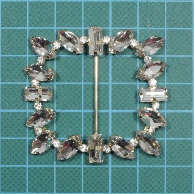 Fivela com Pedras 2,8cm