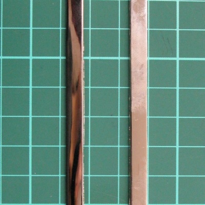 Argola Rectangular 1,5x7,6cm NK