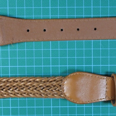 Cinto 4cm Entrançado Cordão Encerado 98,5cm