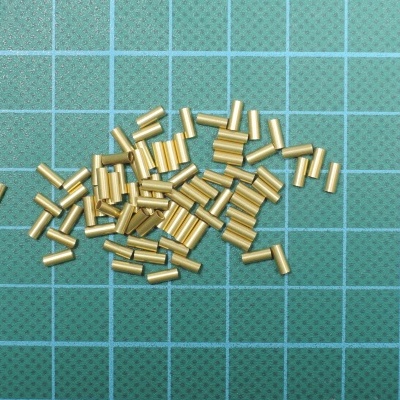 Vidrilho Metálico Liso 2mm x 5mm