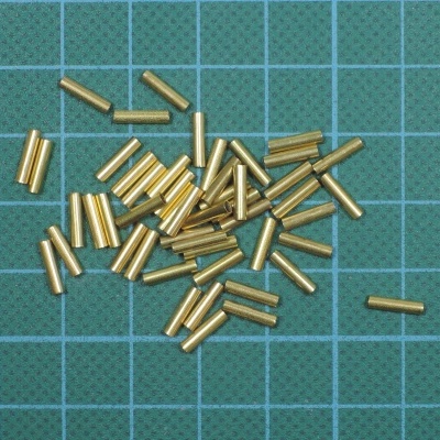 Vidrilho Metálico Liso 2x8mm OR