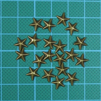 Tacha Latão TC _40 Estrela 8,5mm OV