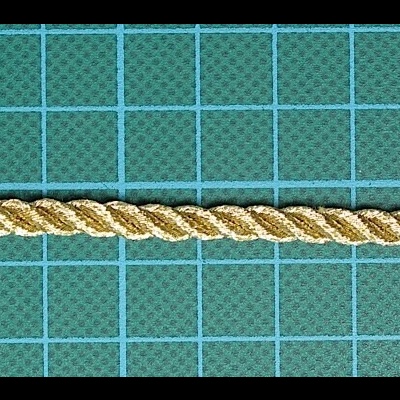 Cordão Torcido 4,5mm Lurex