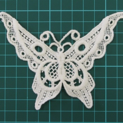 Borboleta Rendada 6,5x11,7cm