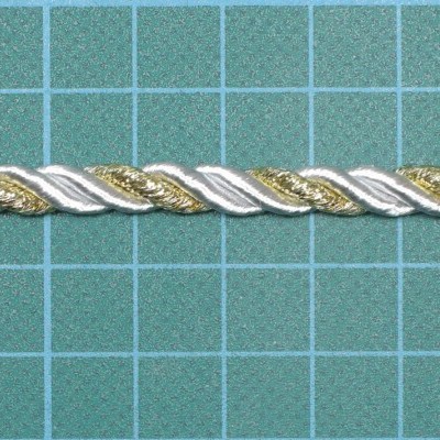 Cordão Torcido 5mm com Lurex