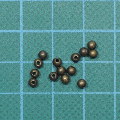 Missanga 3mm com Furo 1mm