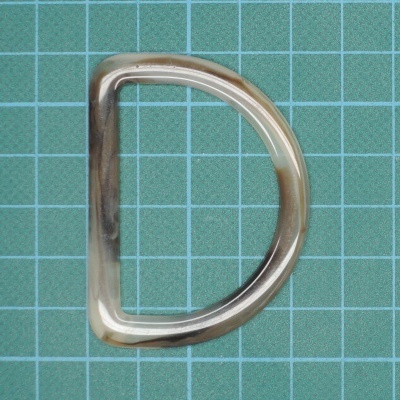 Argola Meia Lua Plástica 5,7cm com Interior 4,5cm