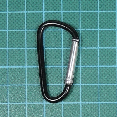 Mosquetão Metálico 2,4x4,5cm