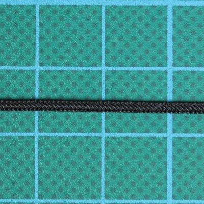 Cordão Fino Redondo 1,5mm Preto