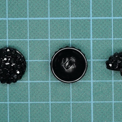 Botão Pé Redondo 17mm com Pedras