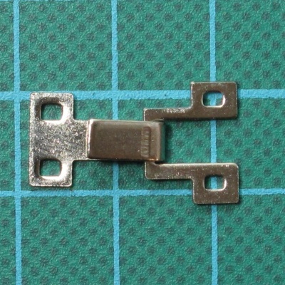 Colchete Metálico Latão 12,5x20mm