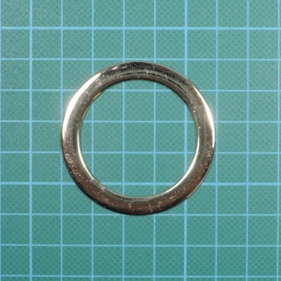 Argola Achatada 5cm com Diâmetro Interior de 3,7cm