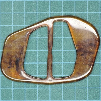 Fivela Irregular sem Fuzilhão Plástico 4,1cm