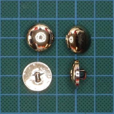 Botão de Pé Meia Bola Militar 20mm