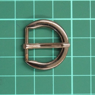 Fivela Meia Lua com Fuzilhão 16mm