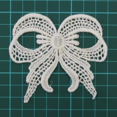 Laço Rendado 7,3x8,1cm