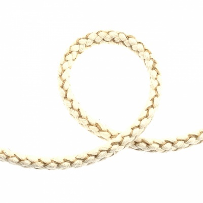 Cordão 8mm Entrançado com Algodão e Juta