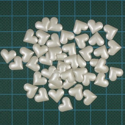 Tacha Coração 9mmx10mm Termocolado