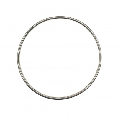 Argola Metálica 11,4cm com Diâmetro Interior de 10,7cm