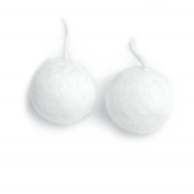 Pompom 3cm com 2,5cm de Fio