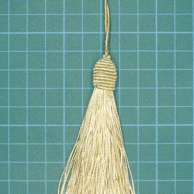 Borla Lurex 10cm com 5cm de Fio