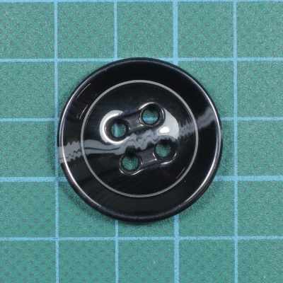 Botão 4 Furos Plástico 27,5mm