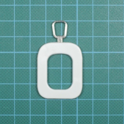 Patilha Plástica 3x5cm