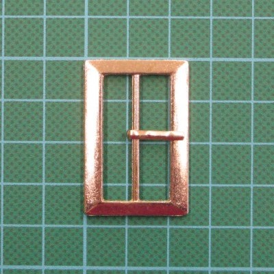 Fivela Rectangular com Fuzilhão 3cm