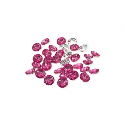 Botão Redondo Brilhante 10mm