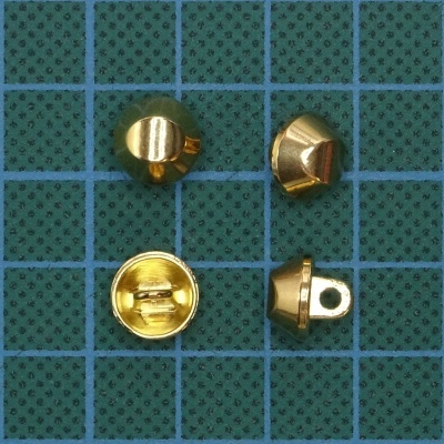 Botão de Pé Redondo 10mm