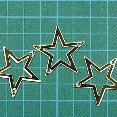 Estrela Espelhada 30mm de coser