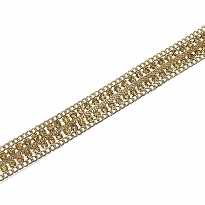 Fita 10mm com Pedras e Corrente Termocolante