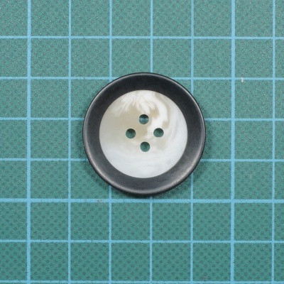 Botão 4 Furos Plástico Redondo 3cm