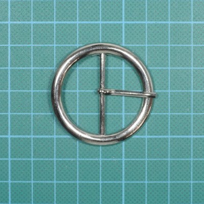 Fivela Redonda com Fuzilhão 3,4cm