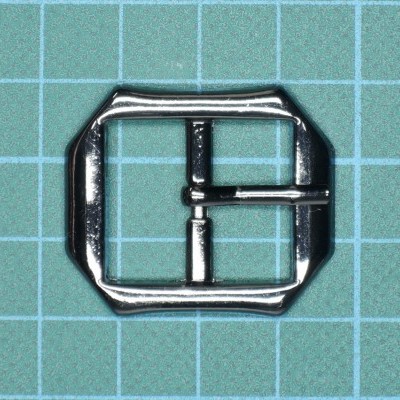 Fivela Rectangular com Fuzilhão 2cm