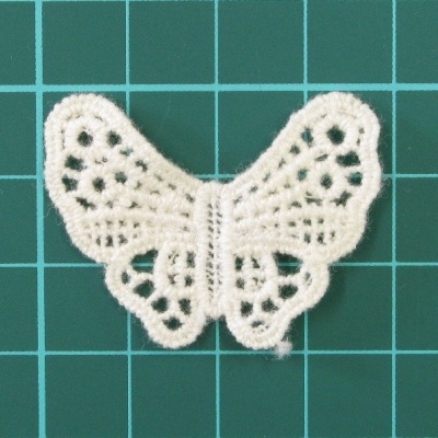 Borboleta Rendada 3,9cm