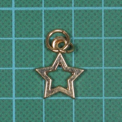 Penduro Estrela 17mm com Duas Argolas