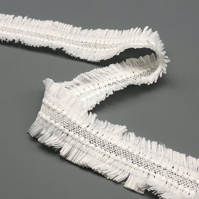 Entremeio 3,5cm com Franja