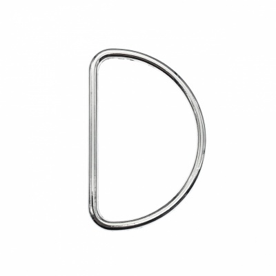 Argola Meia Lua Metálica 5cm