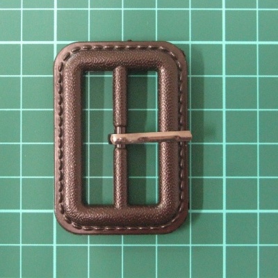 Fivela Rectangular com Fuzilhão 3,9cm