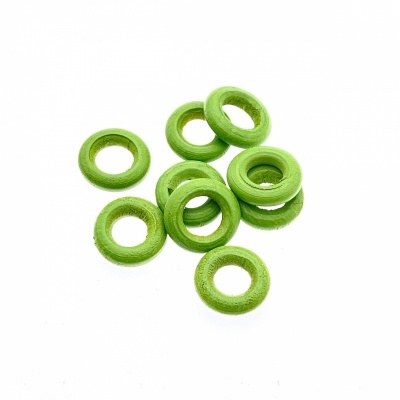 Argola Madeira Pintada 1,5cm